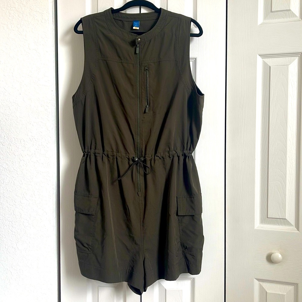 Olive Green Romper